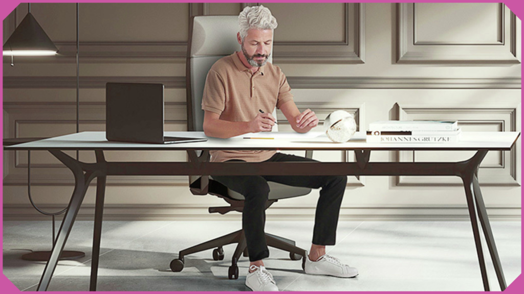 Design eines Bürotisches: Moderne Ideen für einen ergonomischen und stilvollen Arbeitsplatz Design eines Bürotisches